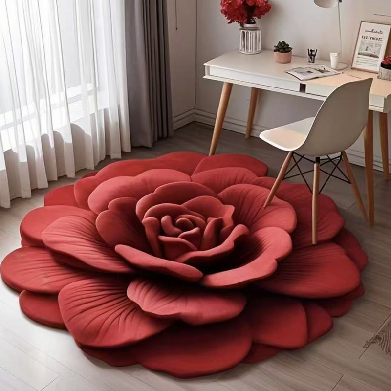 Floral Plüsch & Kieselgur Bodenmatte