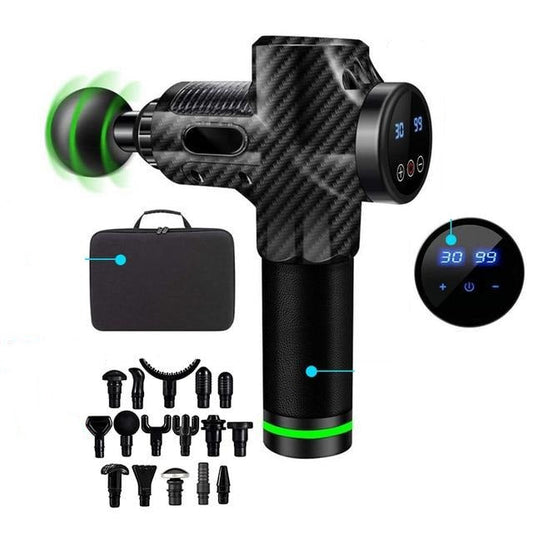 Massage Pistole mit LED