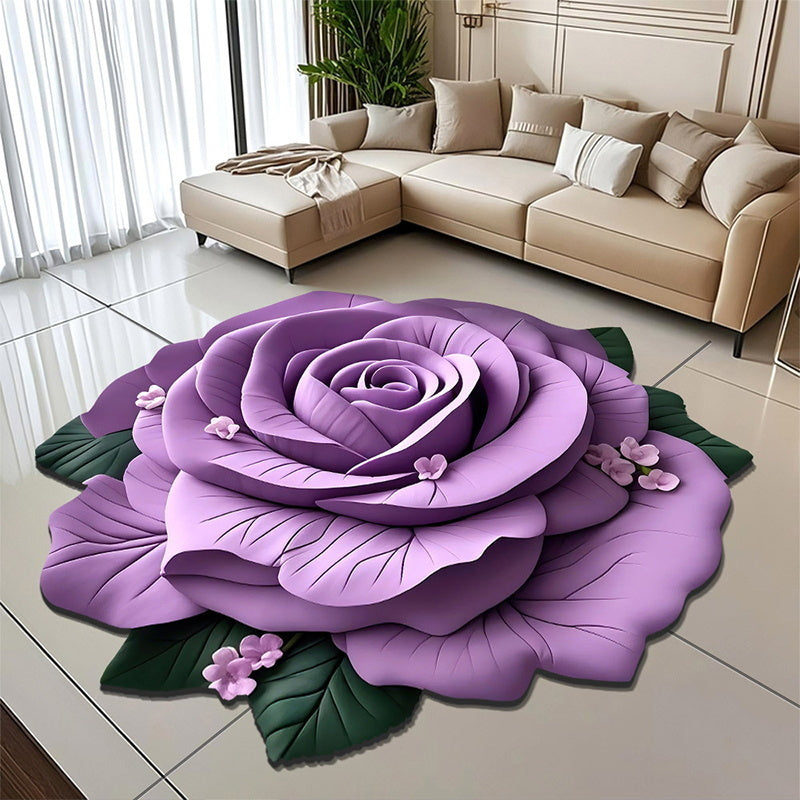 Floral Plüsch & Kieselgur Bodenmatte